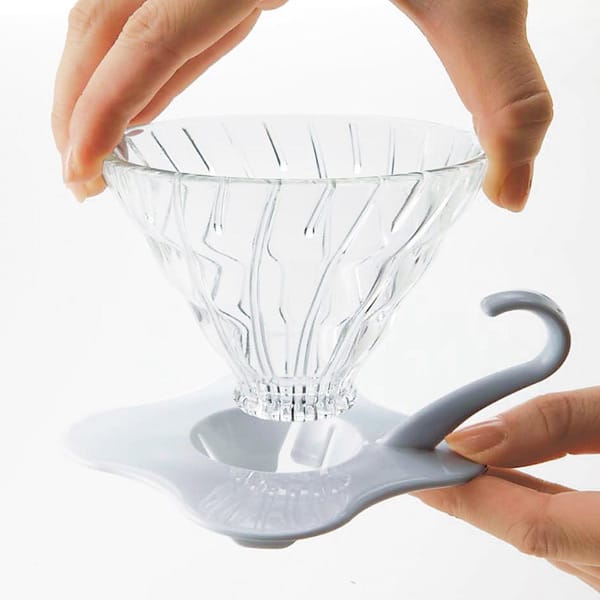 Hario V60 Glass Dripper - removable handle