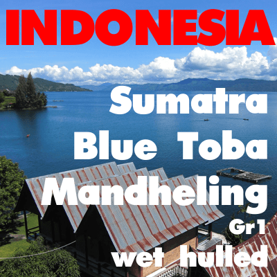 Indonesia Sumatra Blue Toba Mandheling (green)