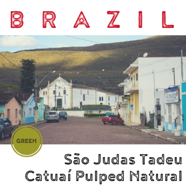 Brazil Fazenda São Judas Tadeu Catuaí Pulped Natural (Green)-0